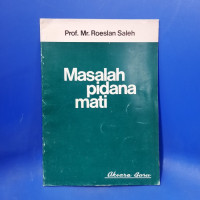 Image of Masalah Pidana Mati