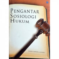 Image of PENGANTAR SOSIOLOGI HUKUM