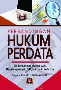 Image of Perbandingan Hukum Perdata