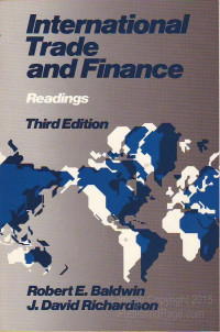 Image of INTERNATIONAL TRADE AND FINANCE READINGS
