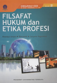 Image of Filsafat Hukum dan Etika Profesi