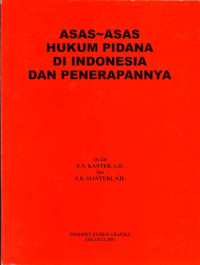 Image of Asas-asas hukum pidana di Indonesia dan penerapannya