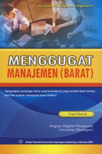 Image of MENGGUGAT MANAJEMEN (BARAT)