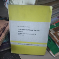 Image of PERTANGGUNGAN WAJIB/ SOSIAL