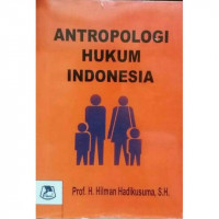 Image of Antropologi Hukum Indonesia