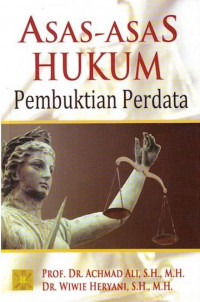 Image of Asas-asas Hukum Pembuktian Perdata