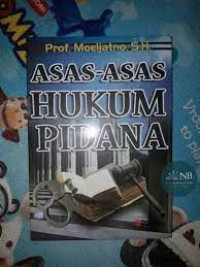 Image of Asas-Asas Hukum Pidana Edisi Revisi