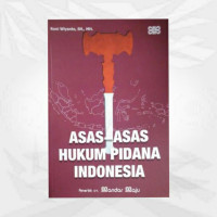 Image of Asas-Asas Hukum Pidana Indonesia