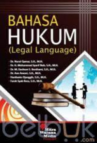Image of Bahasa Hukum (Legal Language)