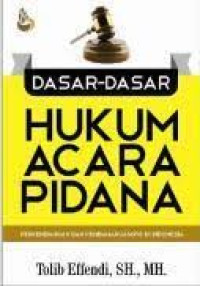 Image of Dasar-Dasar Hukum Acara Pidana