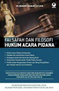 Image of FALSAFAH DAN FILOSOFI HUKUM ACARA PIDANA