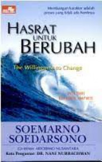 Image of HASRAT UNTUK BERUBAH The Willingness to Change