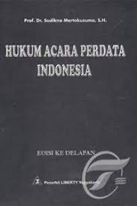 Image of Hukum Acara  Perdata Indonesia