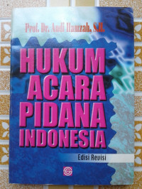 Image of HUKUM ACARA PIDANA INDONESIA