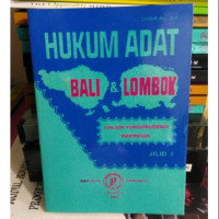 Image of Hukum Adat Bali & Lombok Dalam Yurisprudensi Indonesia
