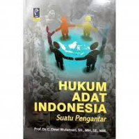 Image of Hukum Adat Indonesia Suatu Pengantar