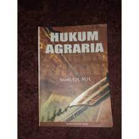 Image of Hukum Agraria
