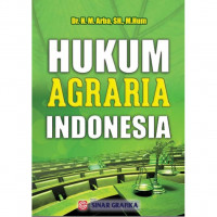 Image of HUKUM AGRARIA INDONESIA