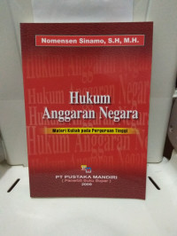 Image of HUKUM ANGGARAN NEGARA
