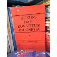 Image of HUKUM DAN KONSTITUSI INDOENSIA