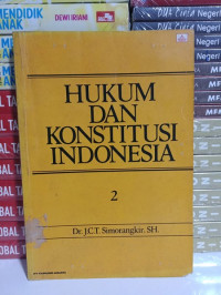 Image of HUKUM DAN KONSTITUSI INDOENSIA 2