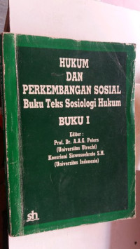 Image of HUKUM DAN PERKEMBANGAN SOSIAL BUKU TEKS SOSIOLOGI HUKUM BUKU 1