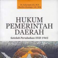 Image of Hukum Pemerintah Daerah : Setelah Perubahan UUD 1945