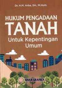 Image of Hukum Pengadaan Tanah untuk Kepentingan Umum