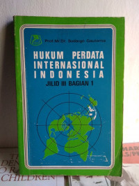 Image of Hukum Perdata Internasional Indonesia (Jilid III, Bag. 1)
