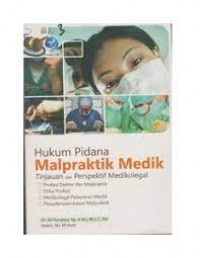 Image of Hukum Pidana Malpraktik Medik