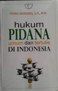 Image of HUKUM PIDANA UMUM DAN TERTULIS DI INDONESIA