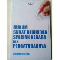 Image of HUKUM SURAT BERHARGA SYARIAH NEGARA DAN PENGANTAR
