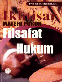 Image of Ikhtisar Materi Pokok Filsafat Hukum