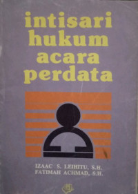 Image of Intisari Hukum Acara Perdata