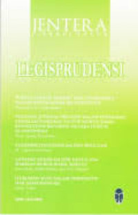 Image of Jentera Jurnal Hukum : Legisprudensi