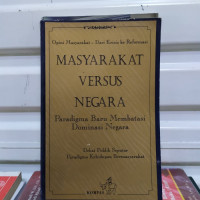 Image of MASTARAKAT VERSUS NEGARA