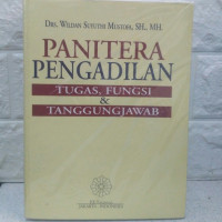 Image of Panitera Pengadilan. Tugas, Fungsi & Tanggungjawab