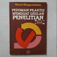 Image of Pedoman Praktis Membuat Usulan Penelitian
