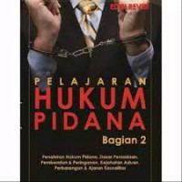 Image of PELAJARAN HUKUM PIDANA Bagian 2