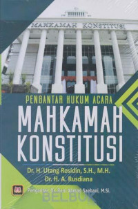 Image of Pengantar Hukum Acara Mahkamah Konstitusi