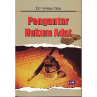 Image of Pengantar Hukum Adat