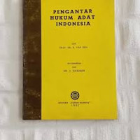 Image of Pengantar Hukum Adat Indonesia