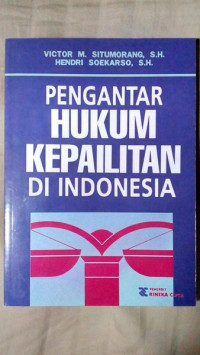 Image of PENGANTAR HUKUM KEPAILITAN DI INDONESIA