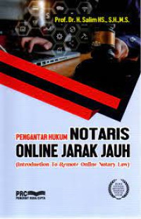 Image of Pengantar Hukum Notaris Online Jarak Jauh