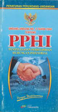 Image of PERATURAN PERUNDANG-UNDANGAN NO 2 TAHUN 2004 TENTANG PPHI