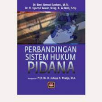 Image of PERBANDINGAN SISTEM HUKUM PIDANA