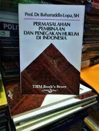 Image of PERMASALAHAN PEMBINAAN DAN PENEGAKAN HUKUM DI INDONESIA