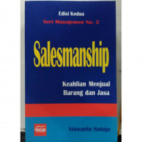 Image of Salesmanship Keahlian Menjual Barang Dan Jasa (Edisi Kedua)