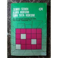 Image of Sendi-Sendi Ilmu Hukum Dan Tata Hukum