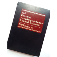 Image of Seri Peraturan Perundang-Undangan Republik Indonesia 1995 (Bagian II)